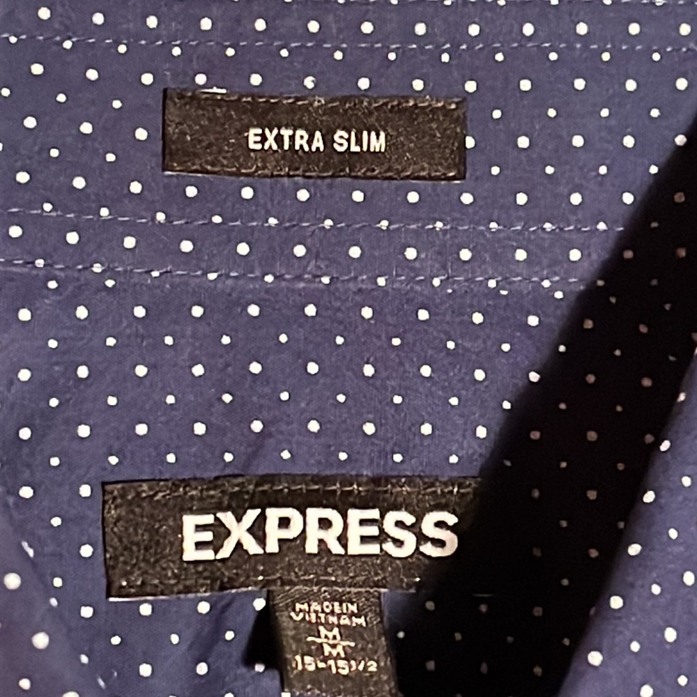 Express Extra Slim Button Down - Picture 2 of 2